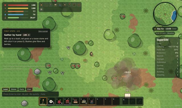 Raids: eight sticks of dynamite bring a wall down.