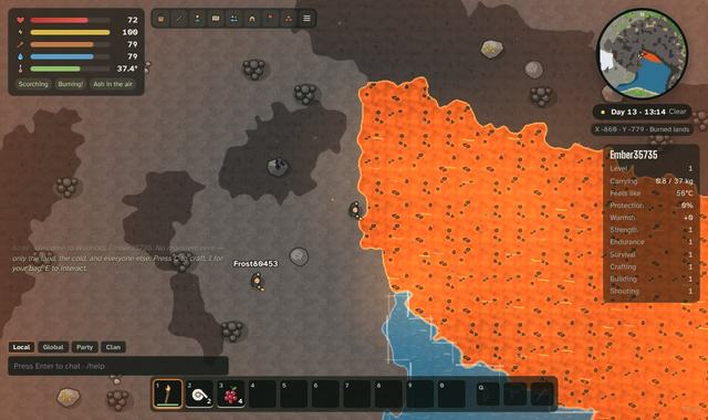 The lava frontier